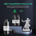 FlashForge Clear 3D Printer Resin 1000G Fast Curing