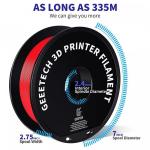 Geeetech PETG 3D Printer Filament - Red 1KG 1.75mm