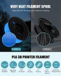 Haosegd PLA 1.75mm 3D Printer Filament Bundle - 5 Colors