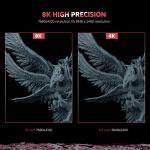 ELEGOO Saturn 2: 10-inch 8K Photocuring 3D Printer