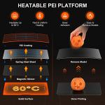 WEEFUN Tina2S 3D Printer: WiFi, Auto Bed Leveling