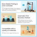 Longer LK5 Pro 3D Printer with Resume Feature