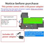 Compact Portable 3D Printer for Beginners