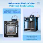 FLASHFORGE AD5X Multi-Color FDM 3D Printer