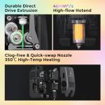 Creality K2 Plus 3D Printer with Multi-Color Printing