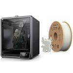 Creality K1 MAX 3D Printer with White PLA Filament