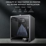Creality K1 MAX 3D Printer with White PLA Filament