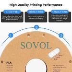 Sovol SV08 Core-XY 3D Printer with 2kg Filament