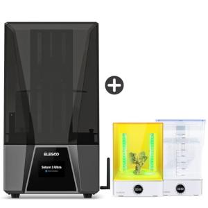ELEGOO Saturn 3 Ultra 12K 3D Printer & Bundle