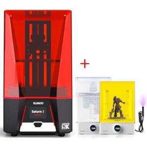 ELEGOO Saturn 3 3D Printer with Mercury XS Bundle