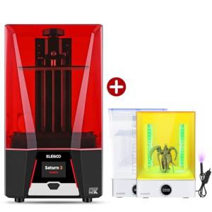 ELEGOO Saturn 3 12K 3D Printer with Wash Station