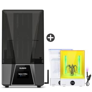 ELEGOO Saturn 3 Ultra 12K 3D Printer Bundle