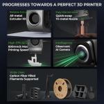 Creality K1C 3D Printer with Fast Printing Speed