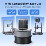 Creality 2kg Black & White PLA Filament Bundle
