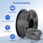 ANYCUBIC 1.75mm Grey PLA Filament - 1KG Spool