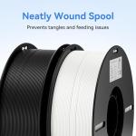 Creality 2kg Black & White PLA Filament Bundle