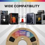 OVERTURE PLA 1.75mm Filament for FDM Printers
