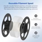 ANYCUBIC 1.75mm Grey PLA Filament - 1KG Spool