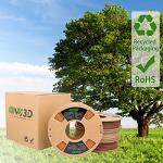 OVV3D Wood PLA Filament Bundle - 4 Pack