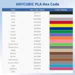 ANYCUBIC 1.75mm Grey PLA Filament - 1KG Spool
