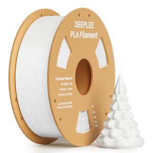 DEEPLEE 1.75mm PLA 3D Printer Filament White