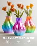 SUNLU Silk Rainbow PLA Filament 1.75mm 1kg