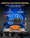 SUNLU PLA+ 2.0 3D Printer Filament - Black