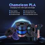 FLASHFORGE 1.75mm Color Change PLA Filament 1kg