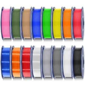 SUNLU 16-Color PLA Filament Bundle - 1.75mm