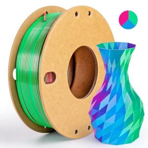 Dikale Triple Color PLA+ 3D Printer Filament
