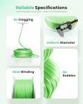 MarsWork 1.75mm Black PLA Filament 1kg Refill