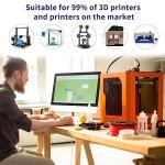 Clear Multicolor Glitter PLA 3D Printer Filament