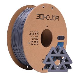PLA Filament 1.75mm Grey, 1kg Cardboard Spool