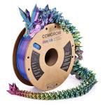 Comgrow Tri-Colors Rainbow Silk PLA Filament 1.75mm