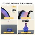 Rainbow PLA+ 3D Printer Filament - 1.75mm