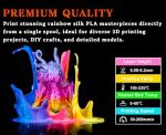 Goto Guard Rainbow Silk PLA Filament 1.75mm 1kg