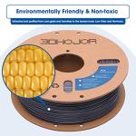 PLA Filament 1.75mm Grey, 1kg Cardboard Spool