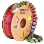 Comgrow Tri-Colors Rainbow Silk PLA Filament 1.75mm