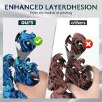 ERYONE Dual Color PLA Filament 1.75mm - Blue Green