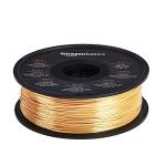 Amazon Basics Silk PLA 3D Filament - Gold, 1.75mm