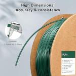 eSUN PLA+ 1.75mm Filament - Pine Green 1KG