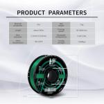 HP3DF Silk PLA Filament 1.75mm - Green 1KG
