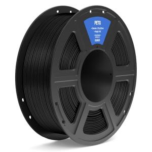 ELEGOO 1KG Black PETG Filament for 3D Printers