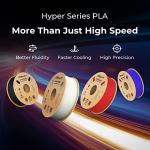 Creality Black PLA Filament 1.75mm, 1kg Spool