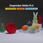 Snapmaker 1.75mm Matte PLA Filament, 2.2lbs