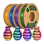 IKSYTEM Dual Color Silk PLA Filament Bundle 1.75mm