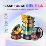 FLASHFORGE 1.75mm Silk PLA Filament 1kg Spool