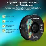 Comgrow 1.75mm ABS Filament - Durable Black 1kg