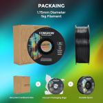 Comgrow 1.75mm ABS Filament - Durable Black 1kg