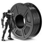 SUNLU Strong Black ABS Filament for FDM 3D Printers